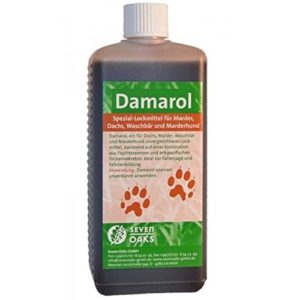 Seven Oaks Damarol Lockmittel 50 ml für Marder, Dachs, Waschbär und Marderhund Lockstoff mit natürlichen Inhaltsstoffen